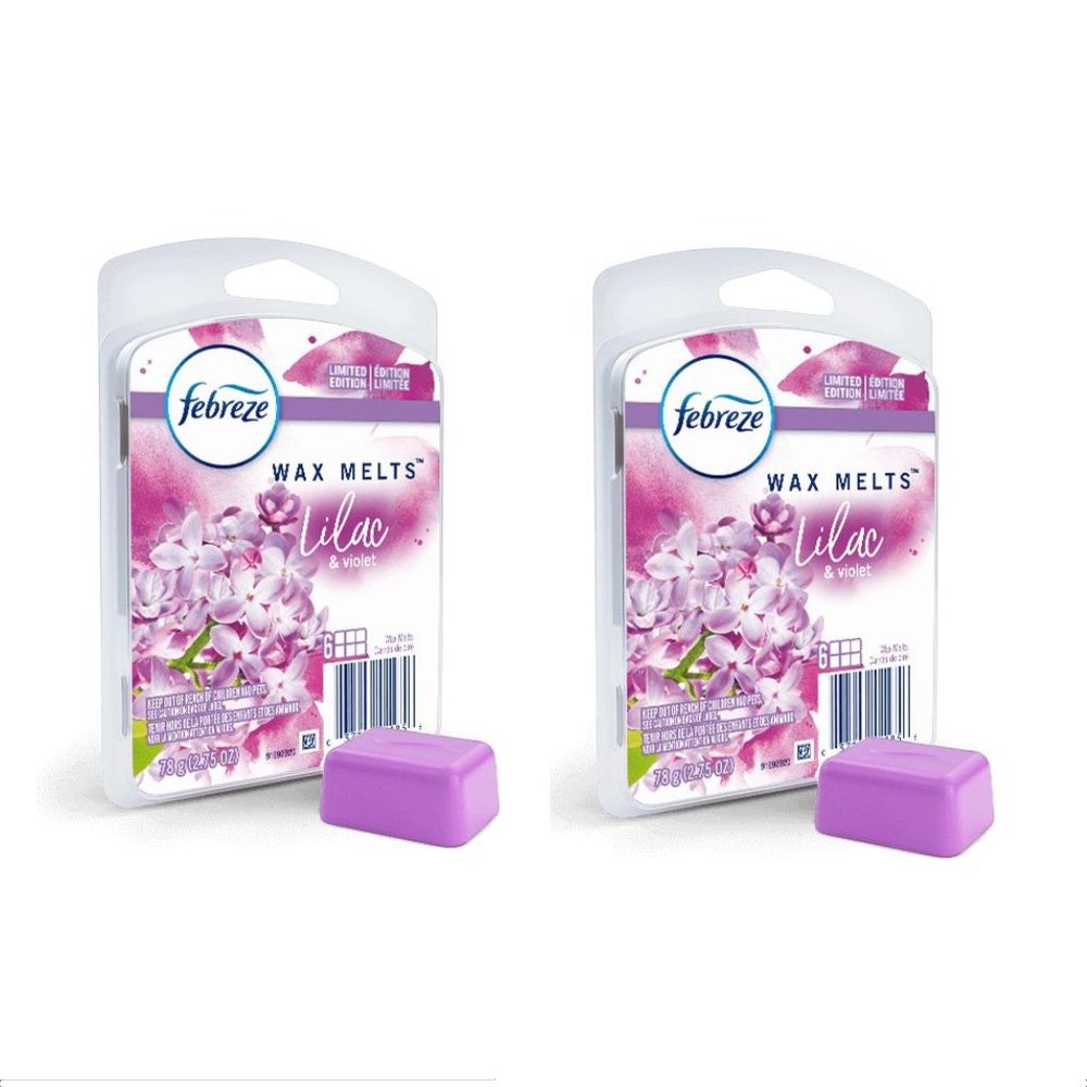 Febreze Wax Melts: Limited Edition Lilac & Violet 2- Pack